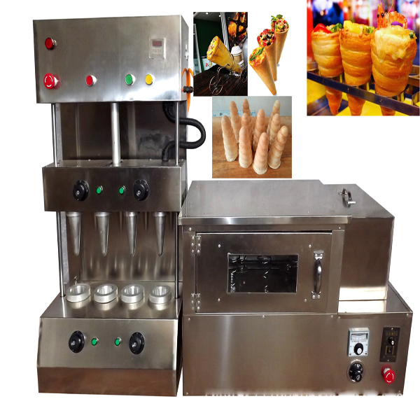 Pizza cone machine