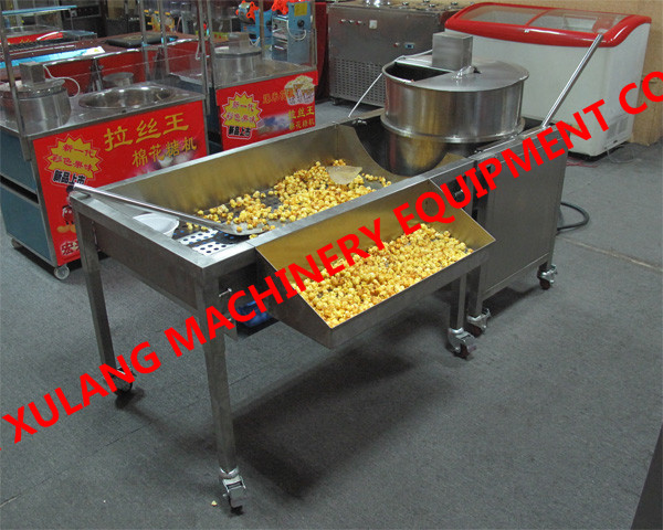 High efficiency commercial popcorn machine