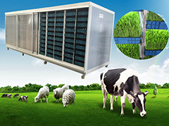 Multi-function hydroponic fodder machine