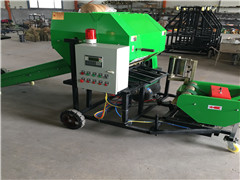 Automatic silage baler machine