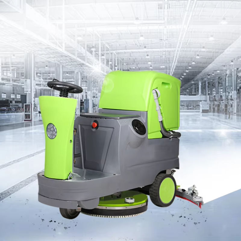 Factory Use Ride on Warehouse Vacuum Floor Sweeper